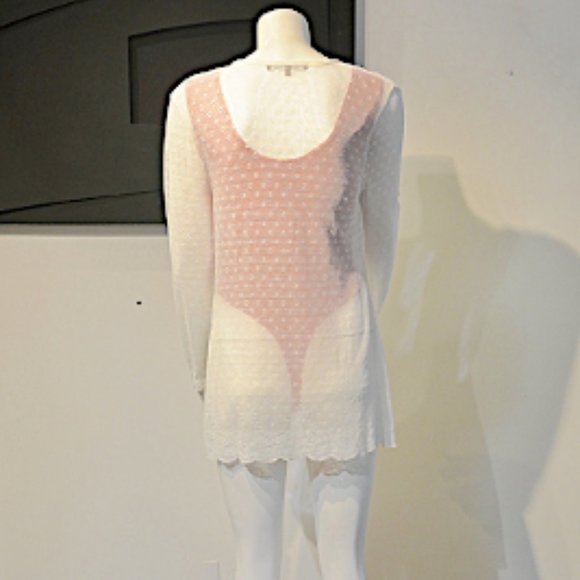 Spring 11 - Pointelle Cardi - Picture 6 of 8